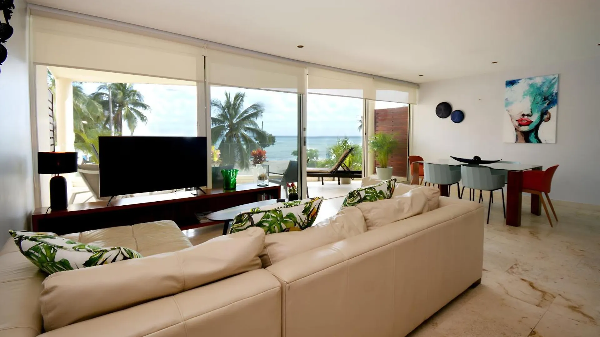公寓 Best Beachfront Location At Elements 普拉亚卡门